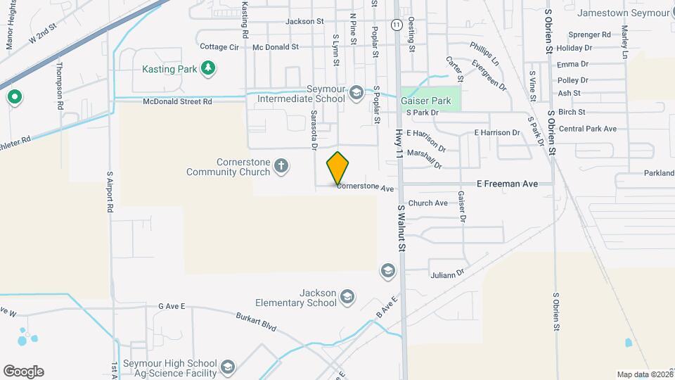 465 Cornerstone Ave Map and Location Details