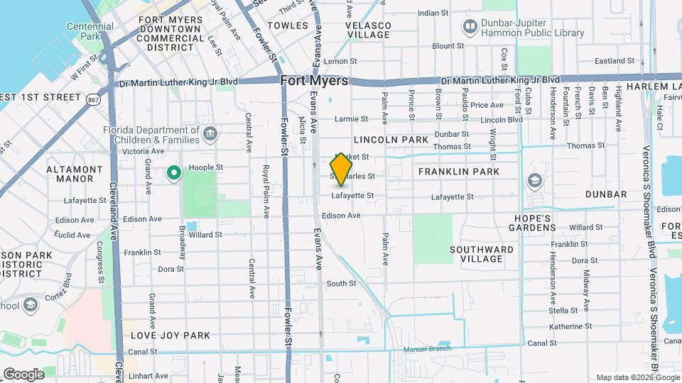 2657 Lafayette St Map and Location Details