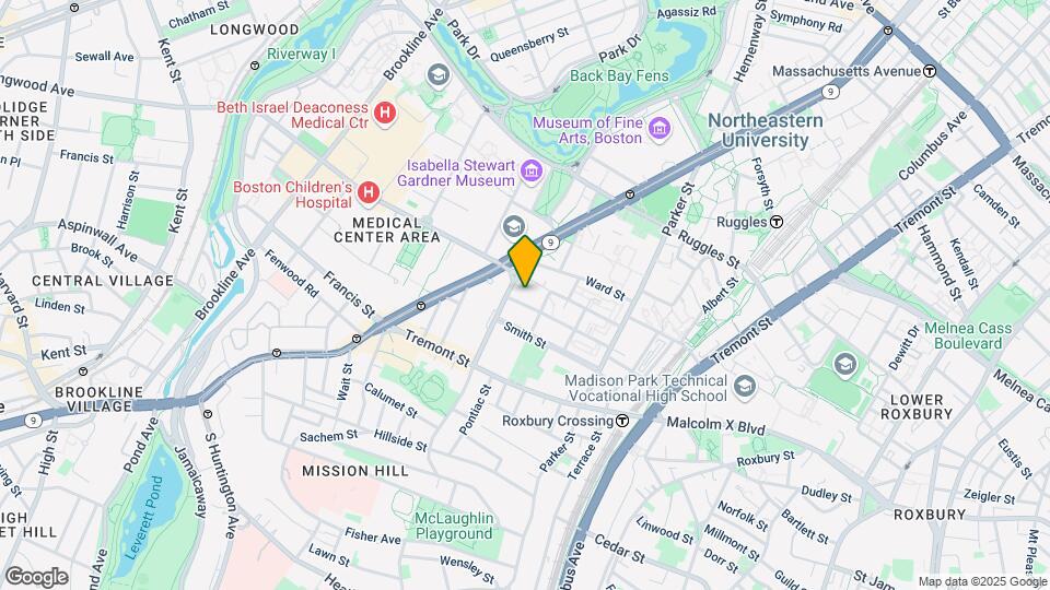 46 Saint Alphonsus St, Unit 202 Mapa y Detalles de la Ubicación