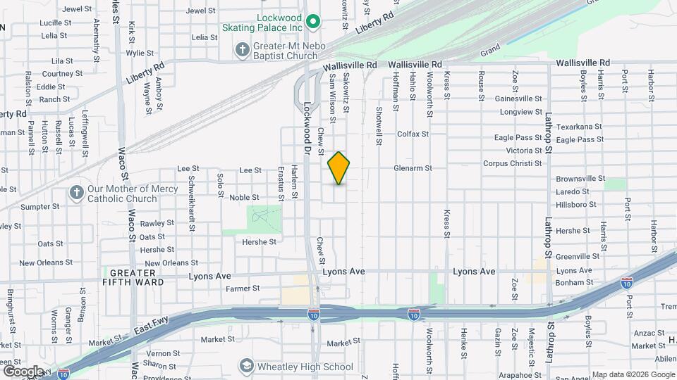 2116 Sam Wilson St Map and Location Details