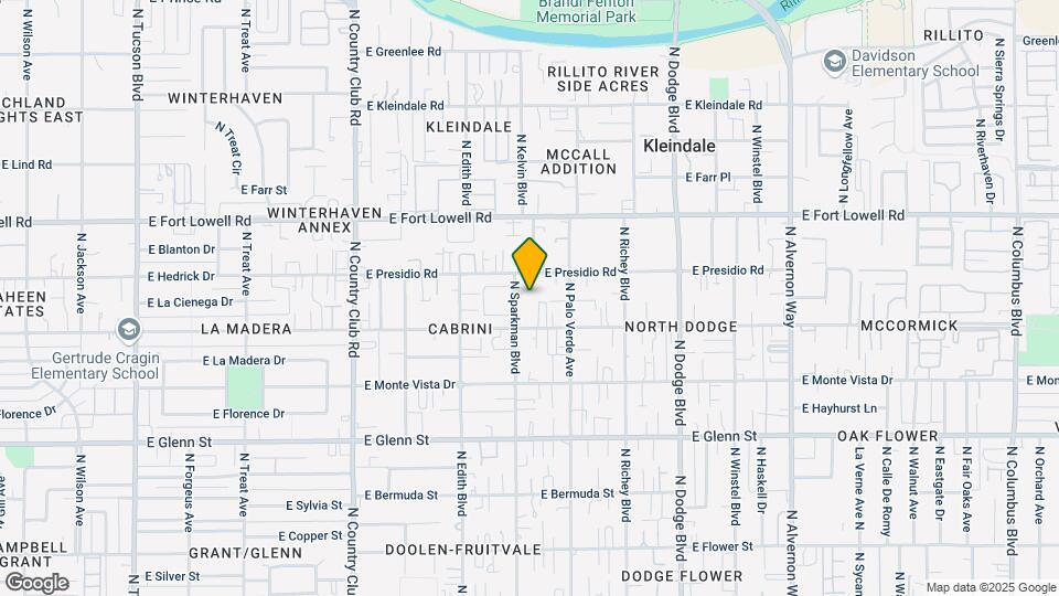 3042 N Sparkman Blvd Map and Location Details