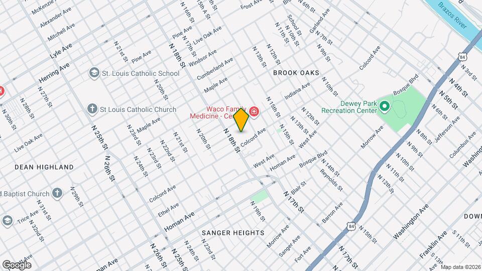 Brook Oaks Senior Residences Map and Location Details