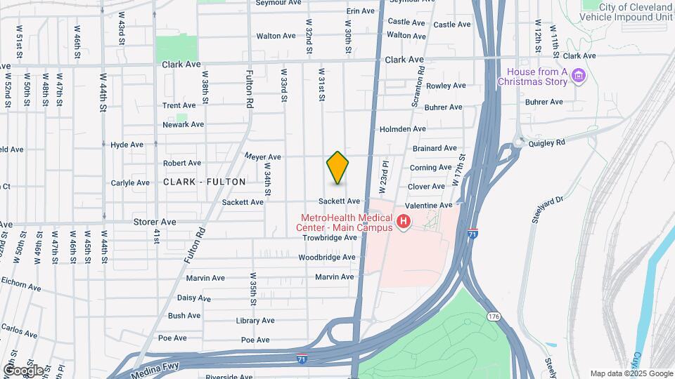 3312 W 30th St Map and Location Details