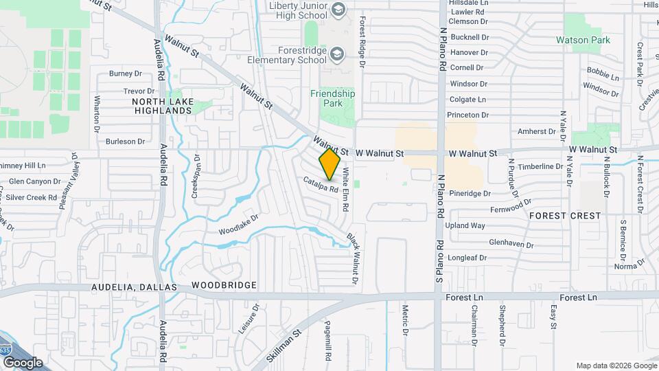 10239 Catalpa Rd Map and Location Details