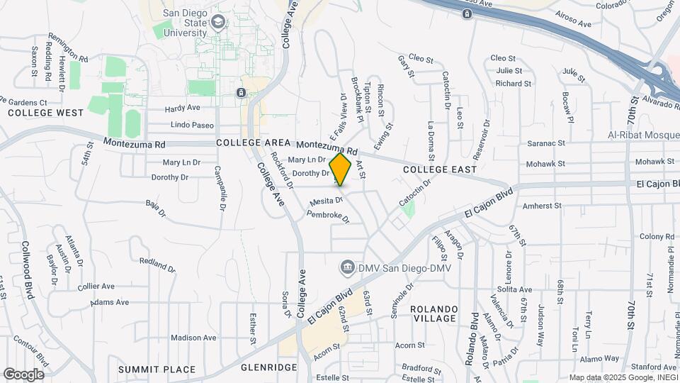 5001 63rd St Map and Location Details