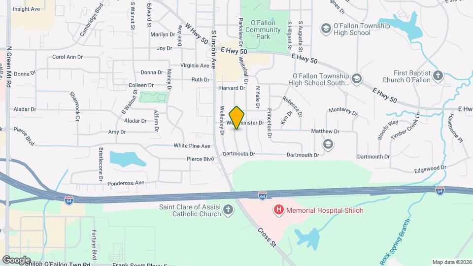 308 Amhurst Dr Map and Location Details