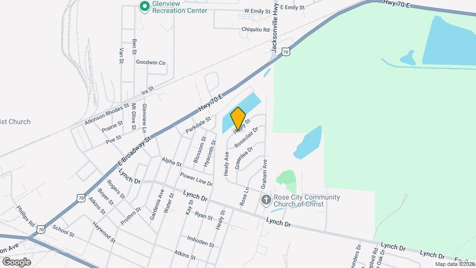 1008 Healy St Map and Location Details