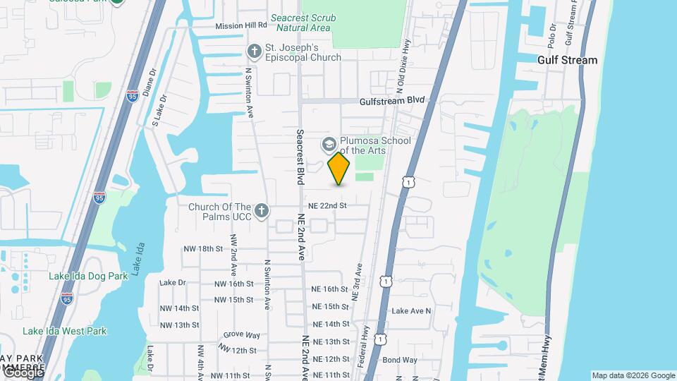 2220 W Pineridge Ct Map and Location Details