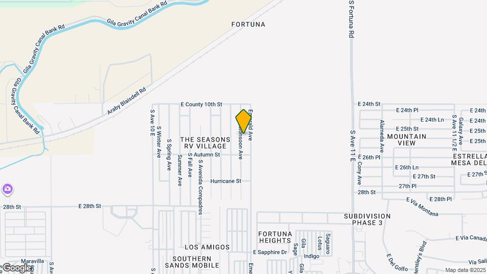 10237 Monsoon Ave Map and Location Details
