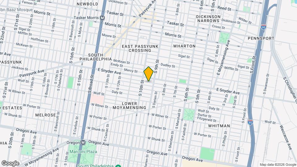 924 Cantrell St Map and Location Details