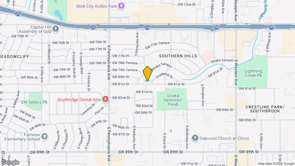 1409 SW 81st St Map and Location Details