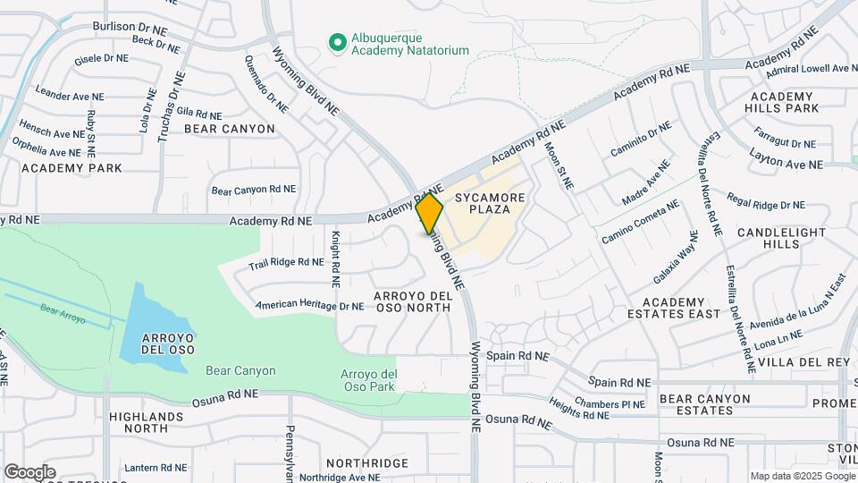 Academy Heights Apartments Map and Location Details
