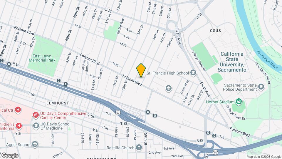 1424 57th St Map and Location Details