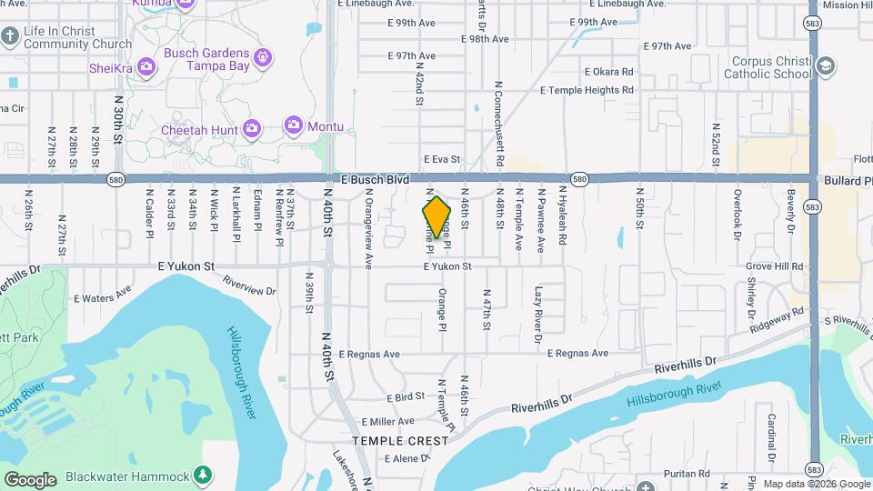 8713 N Tangerine Pl Map and Location Details