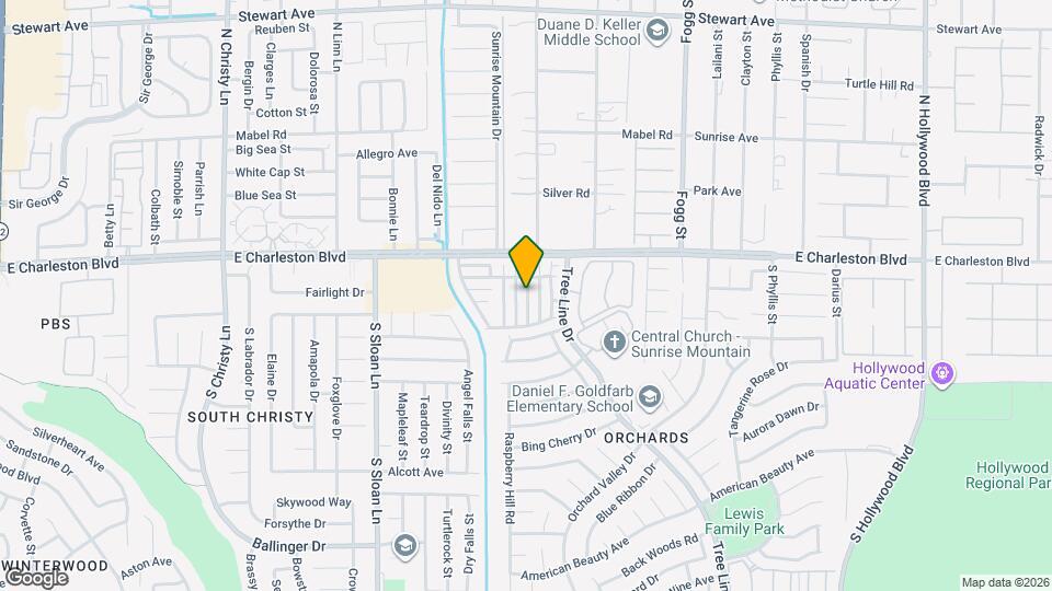 1229 Orchard View St Map and Location Details