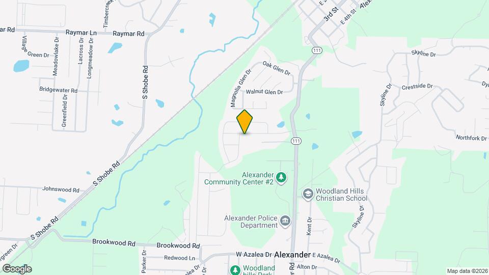 1145 Meadows Edge Dr Map and Location Details