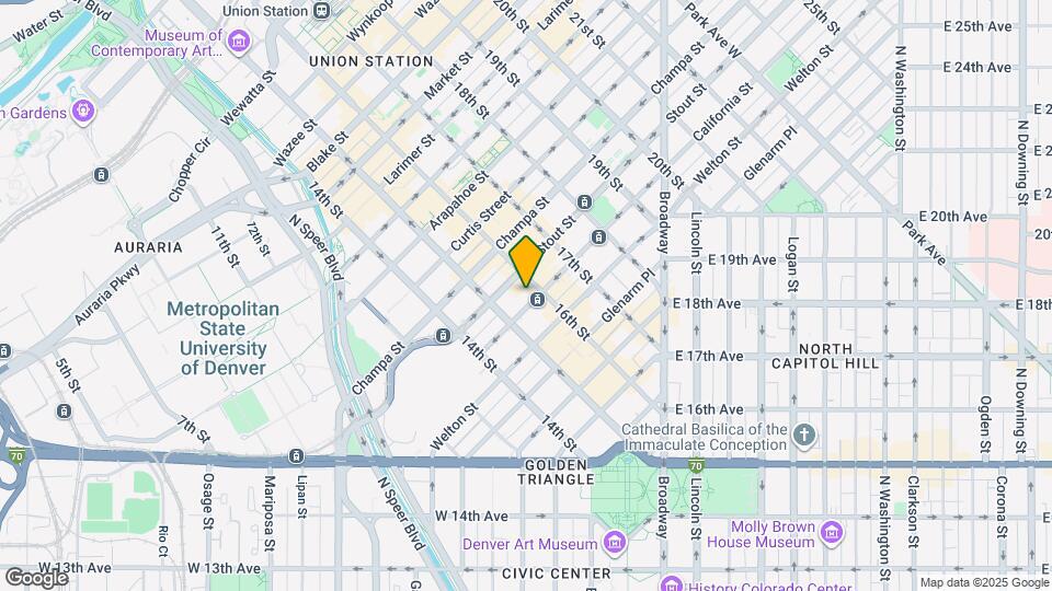 1555 California St, Unit 414 Map and Location Details