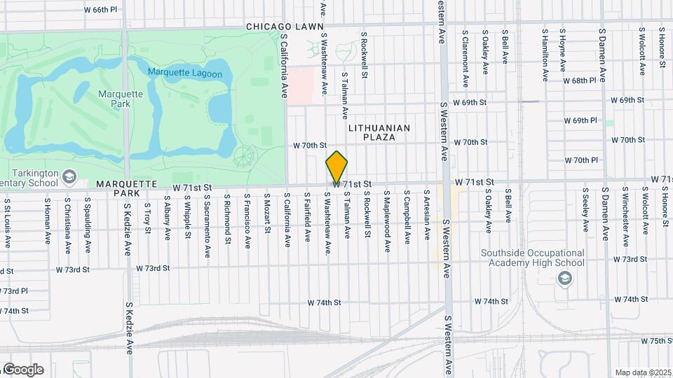 2647 W 71st St Map and Location Details