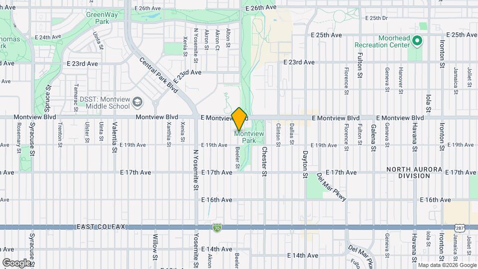 1952 Beeler St Map and Location Details