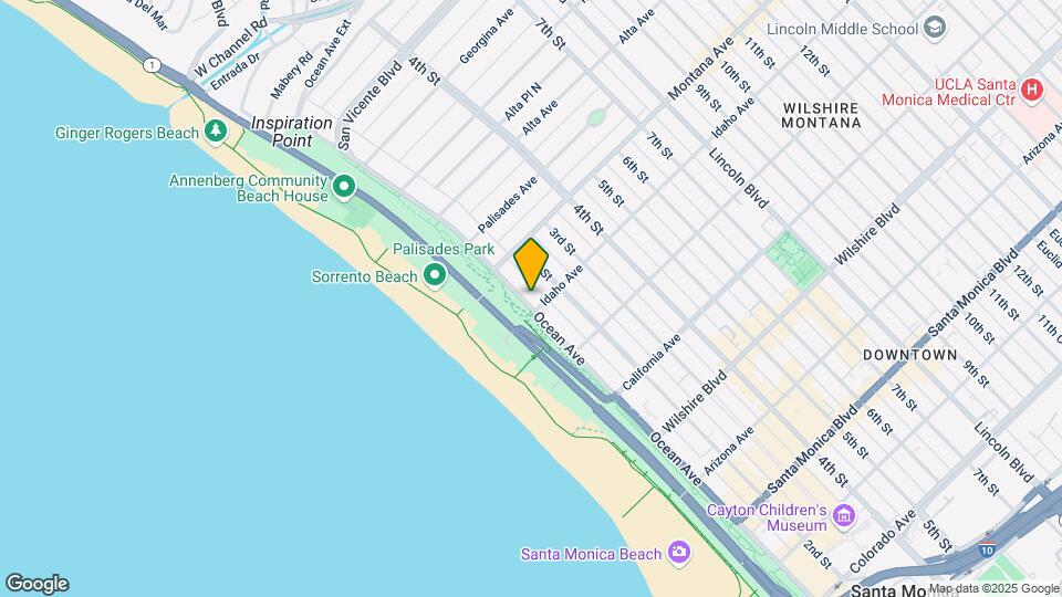 849 Ocean Ave-Unit -1101B Mapa y Detalles de la Ubicación