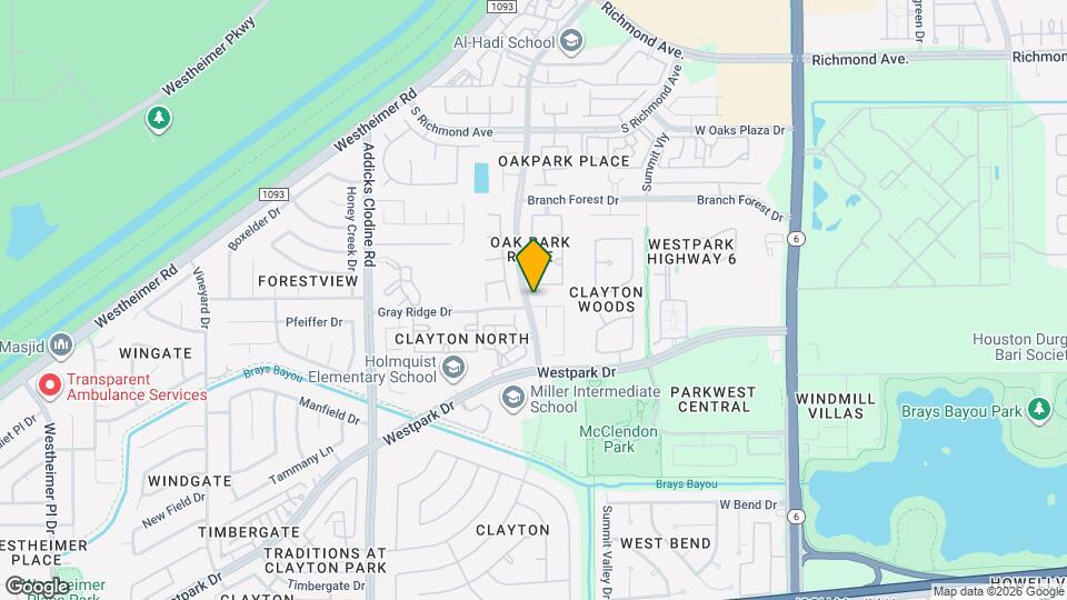 14942 Gray Ridge Dr Map and Location Details