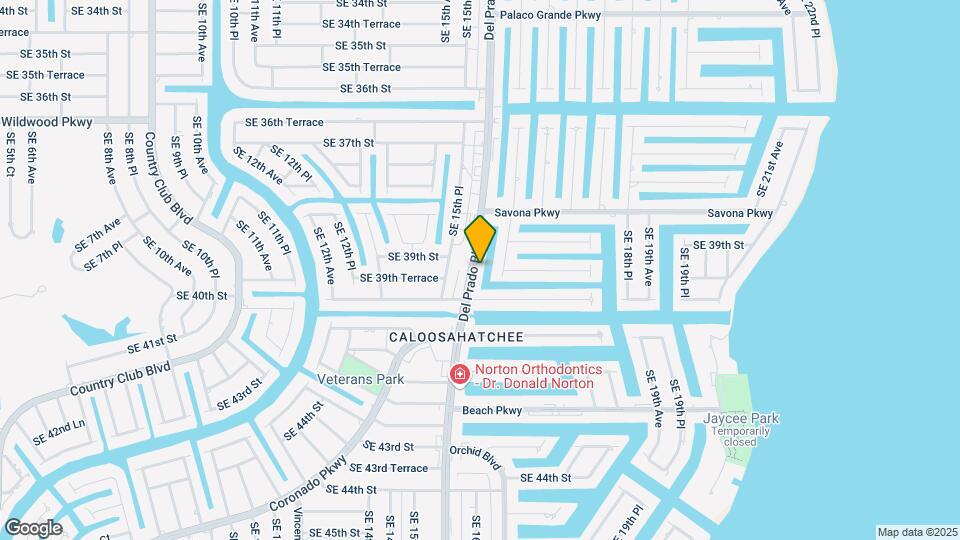 3905 Del Prado Blvd S Map and Location Details
