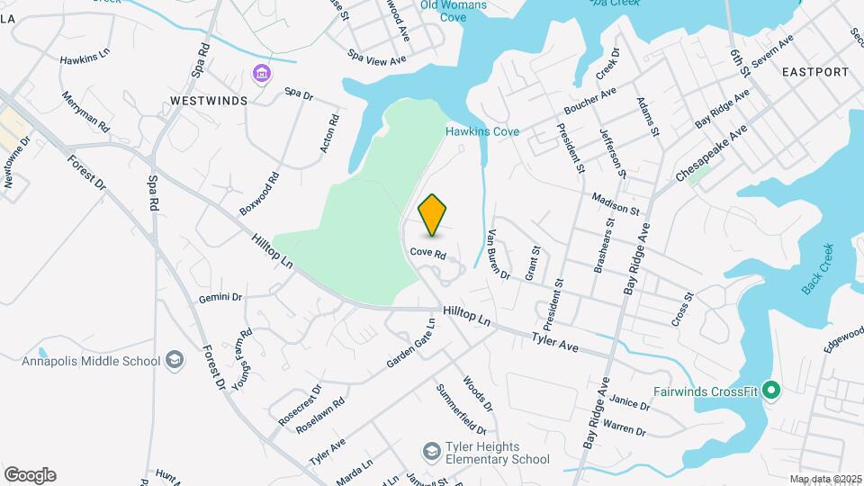 1142 Cove Rd Map and Location Details