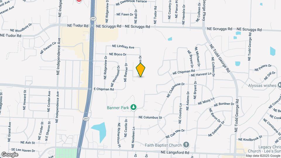 715 NE Barnes Dr Mapa y Detalles de la Ubicación