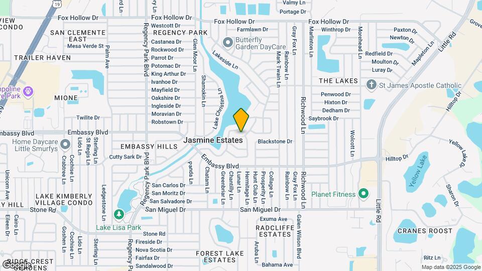 9413 Barnstead Ln Map and Location Details