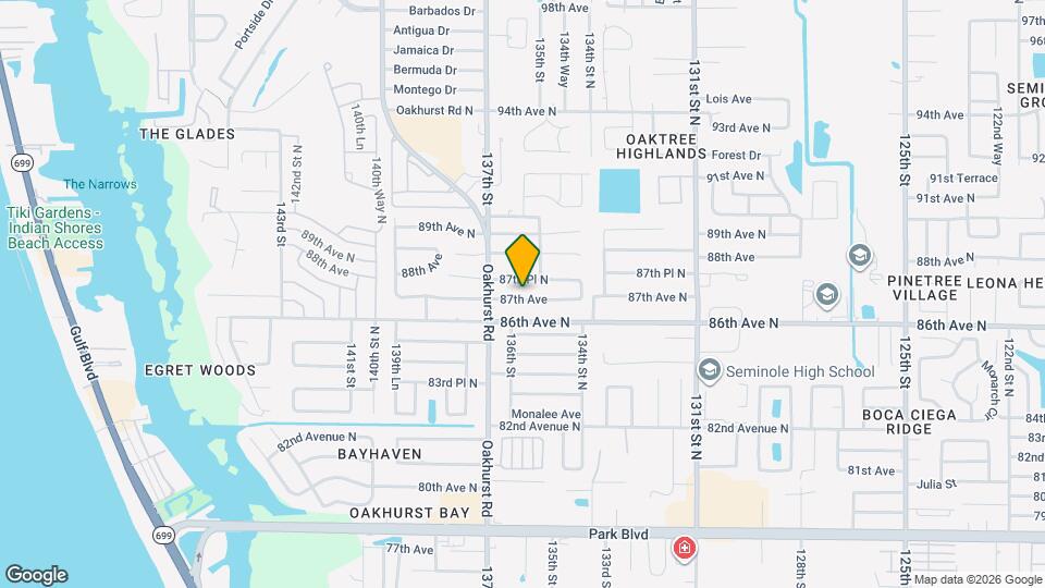 13613 87th Ave Map and Location Details