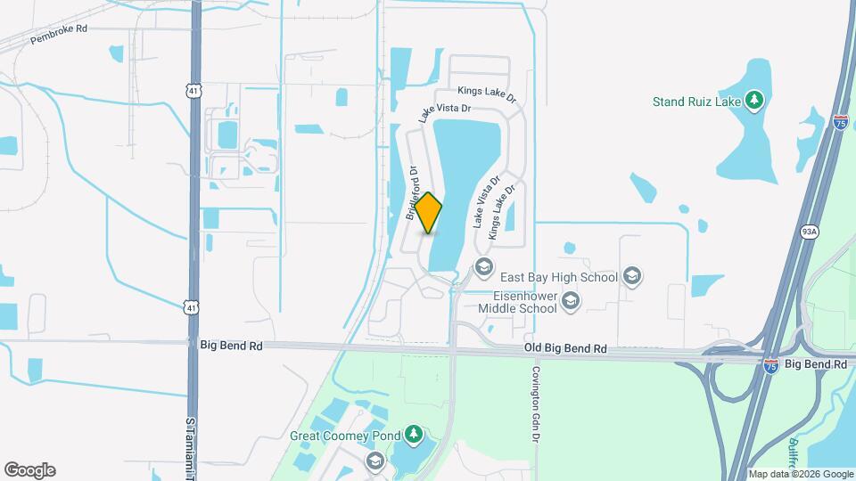 12509 Lake Vista Dr Map and Location Details