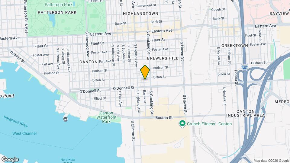 1005 Baylis St Map and Location Details