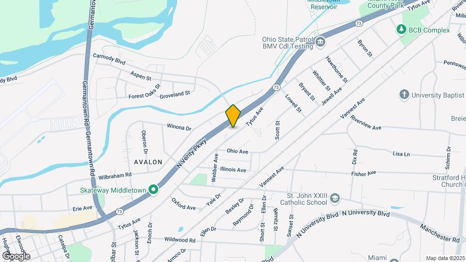 3203 Tytus Ave Map and Location Details