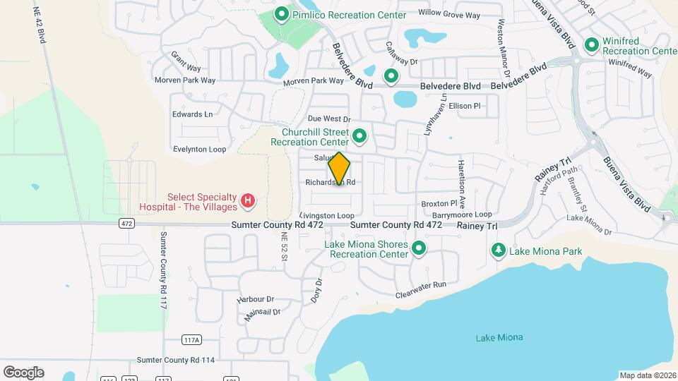 2419 Southern Oak St Map and Location Details