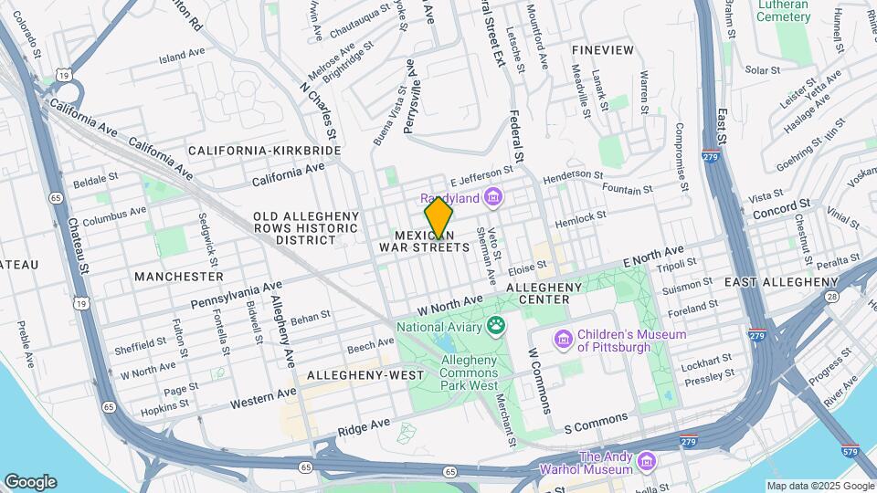 428 N Taylor Ave Map and Location Details