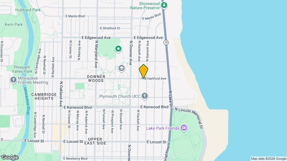 2719 E Hartford Ave Mapa y Detalles de la Ubicación