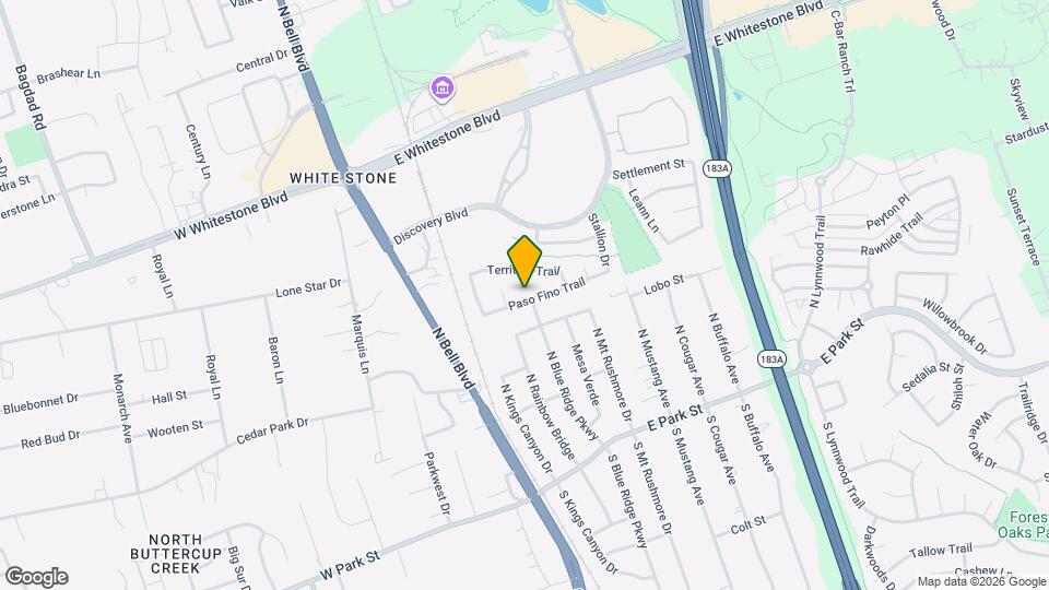 525 Paso Fino Trail Map and Location Details