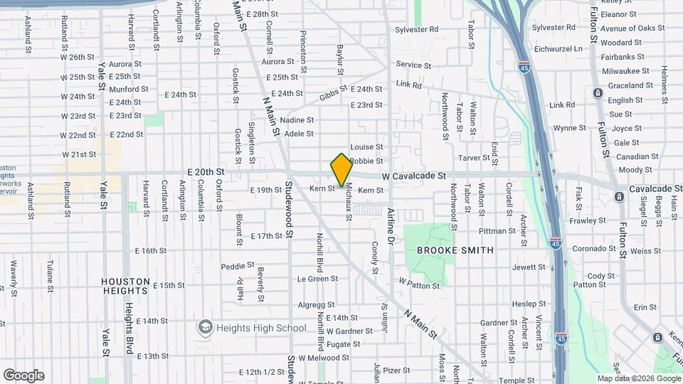 1007 Kern St Map and Location Details