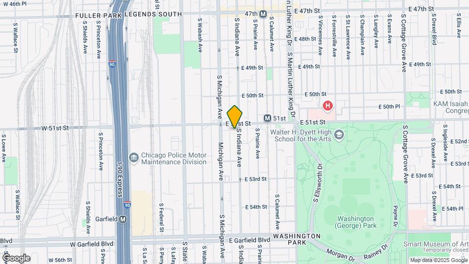 5118 S Indiana Ave Mapa y Detalles de la Ubicación