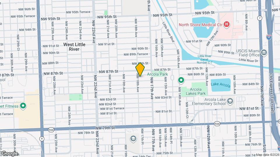 1795 NW 85th St Map and Location Details
