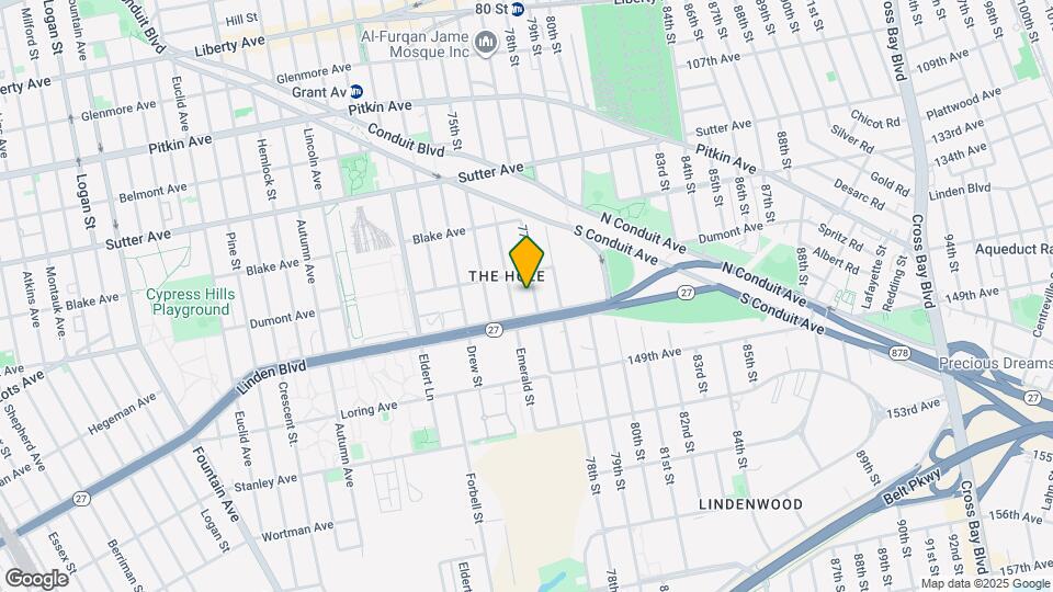 224 Amber St Map and Location Details