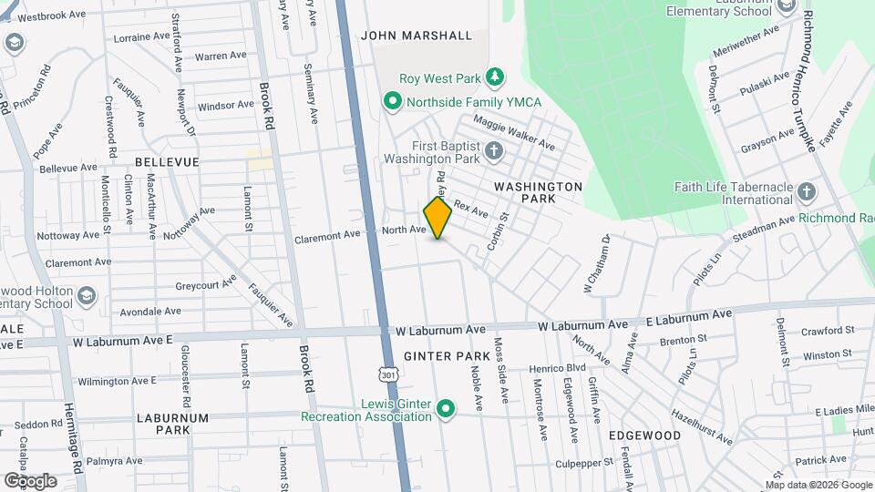 4338 North Ave Mapa y Detalles de la Ubicación