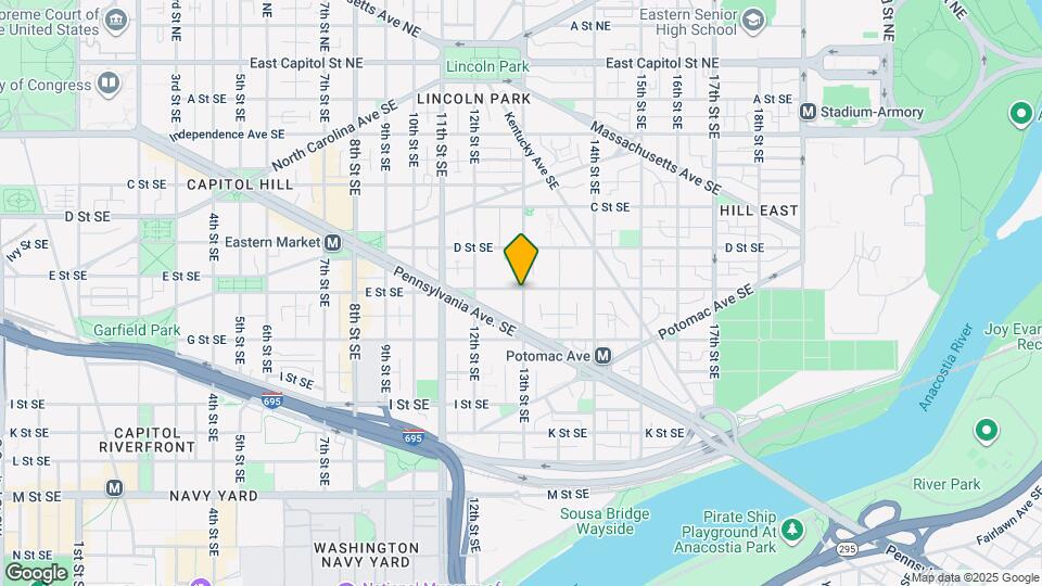 505 13th St SE Map and Location Details