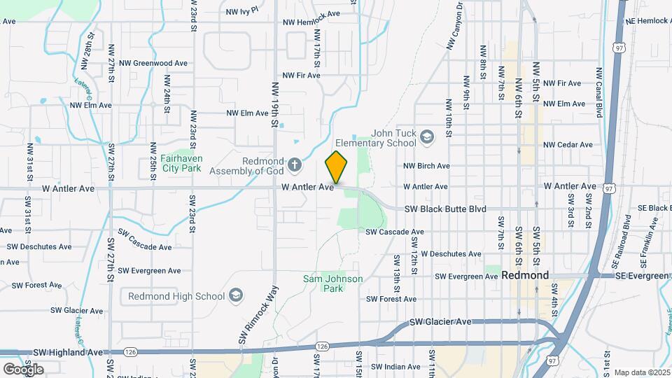 1622 W Antler Ave Map and Location Details