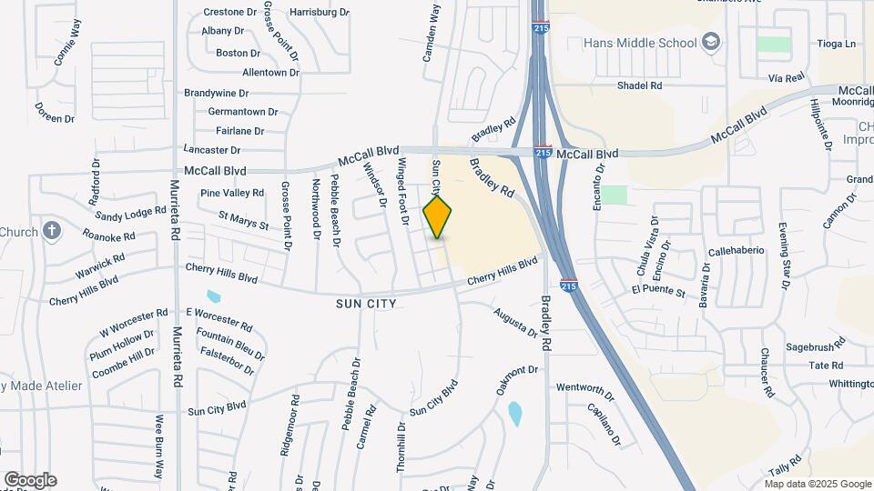 27127 Sun City Blvd Map and Location Details
