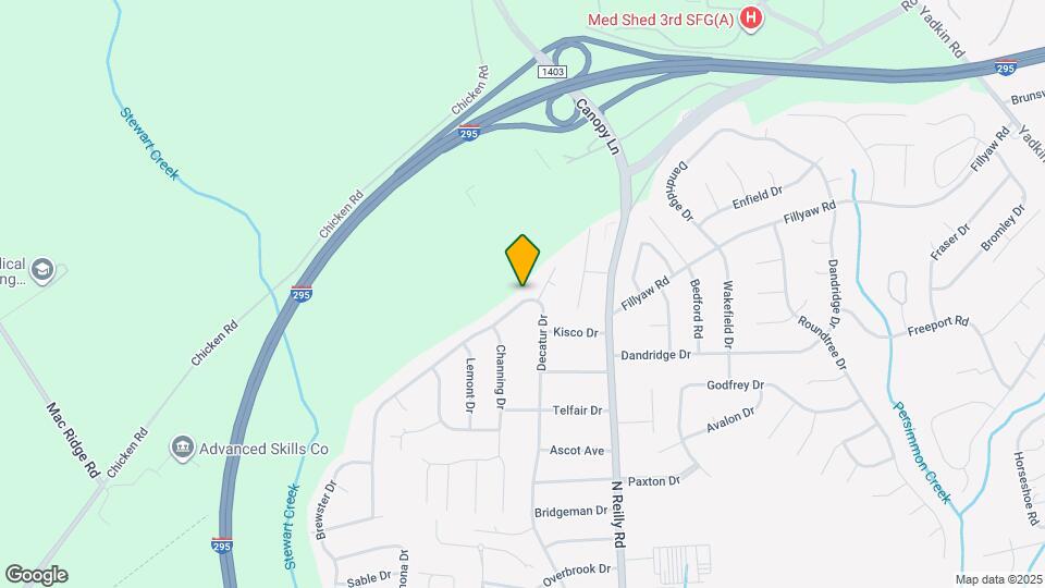 7522 Decatur Dr Map and Location Details