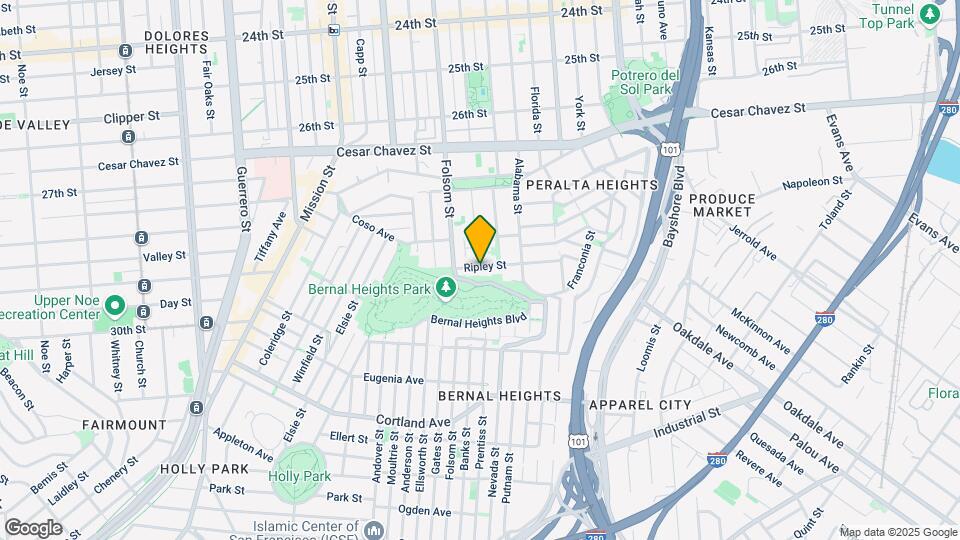 130A Ripley St Map and Location Details