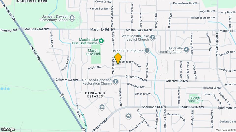 4708 Dahlia Dr NW Map and Location Details