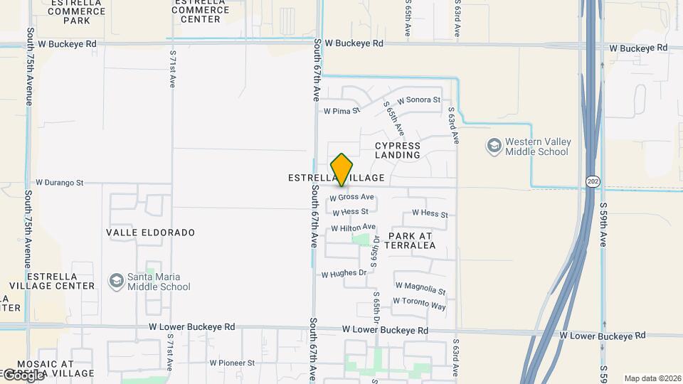 6608 W Gross Ave Map and Location Details