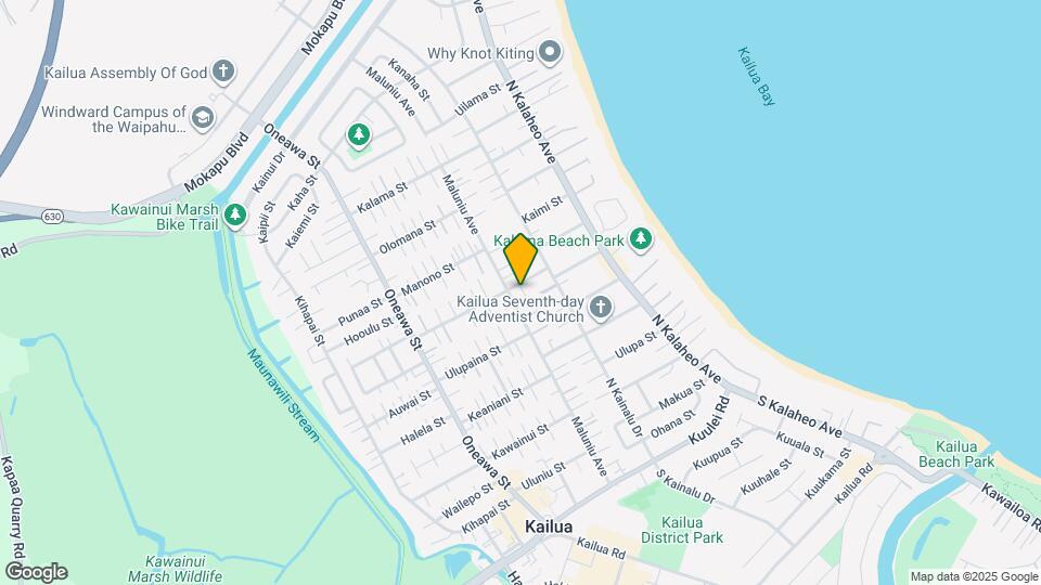 245 Hualani St Map and Location Details